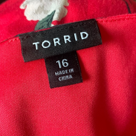 Torrid Maxi Challis Walk-Through Dress - Picture 3 of 10